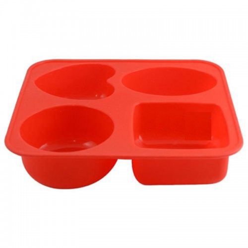 Silicone Cake Baking Mold Pan Muffin Soap Moulds Biscuit Chocolate Ice Tray DIY Mold