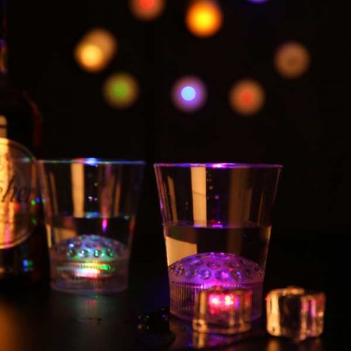 Sky Star Projection LED Beer Whisky Cup Glass Bar Club Beverage Cup Night Light Cup
